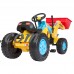 Best Choice Products Kids Pedal Ride On Excavator Front Loader Truck   